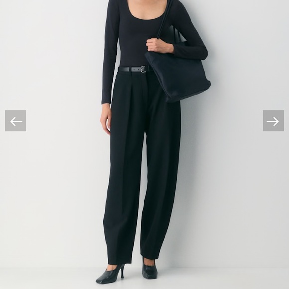 Aritzia Original Contour Scoopneck LongSleeve Double Knit NWT medium - Picture 3 of 8